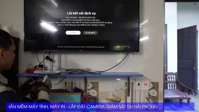 Lắp bộ phát WIFI TP-Link Wireless N Router WR845N cho khách hàng địa chỉ 12X phố Cầu Đen