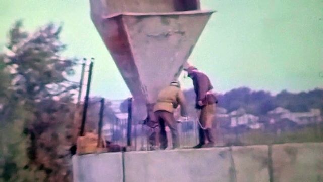 1987 год. Тюмень. Строительство Профсоюзного моста