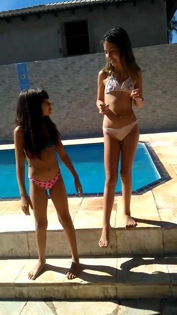 Desafio Da Piscina Debora Alice й Julia Rafhaelly