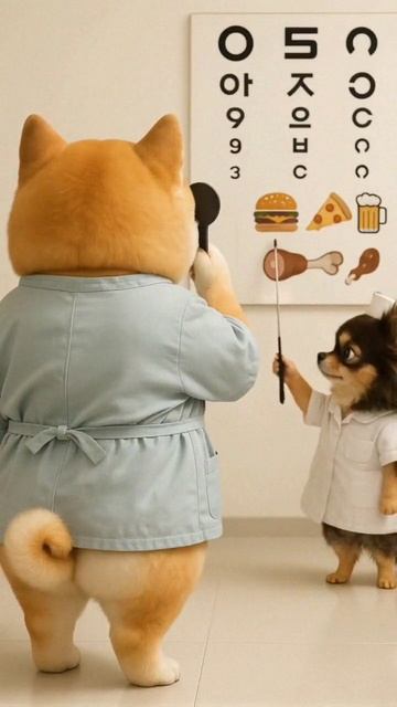 собачка у врача