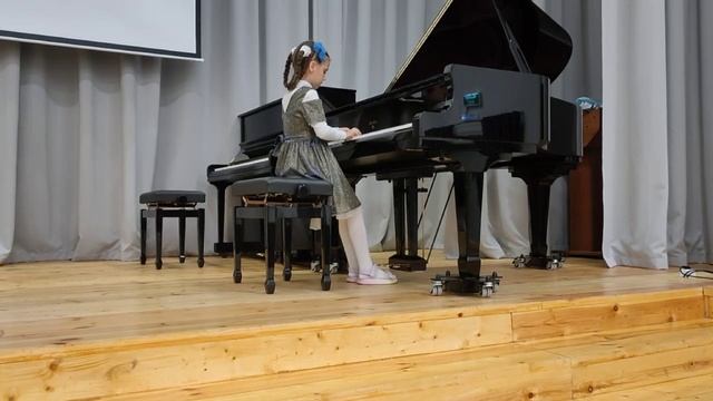 Клод Дебюсси Маленький негритянок исполняет Томашевская Анна 7 лет