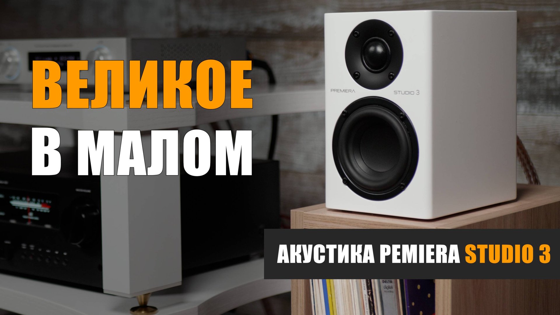 Великое в малом. Обзор акустики Premiera MS-3 Studio 3