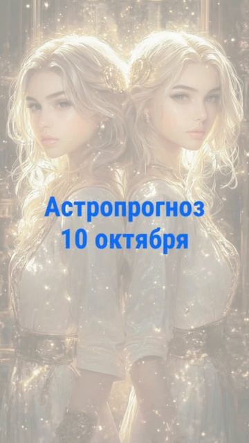 Астропрогноз на 10 октября