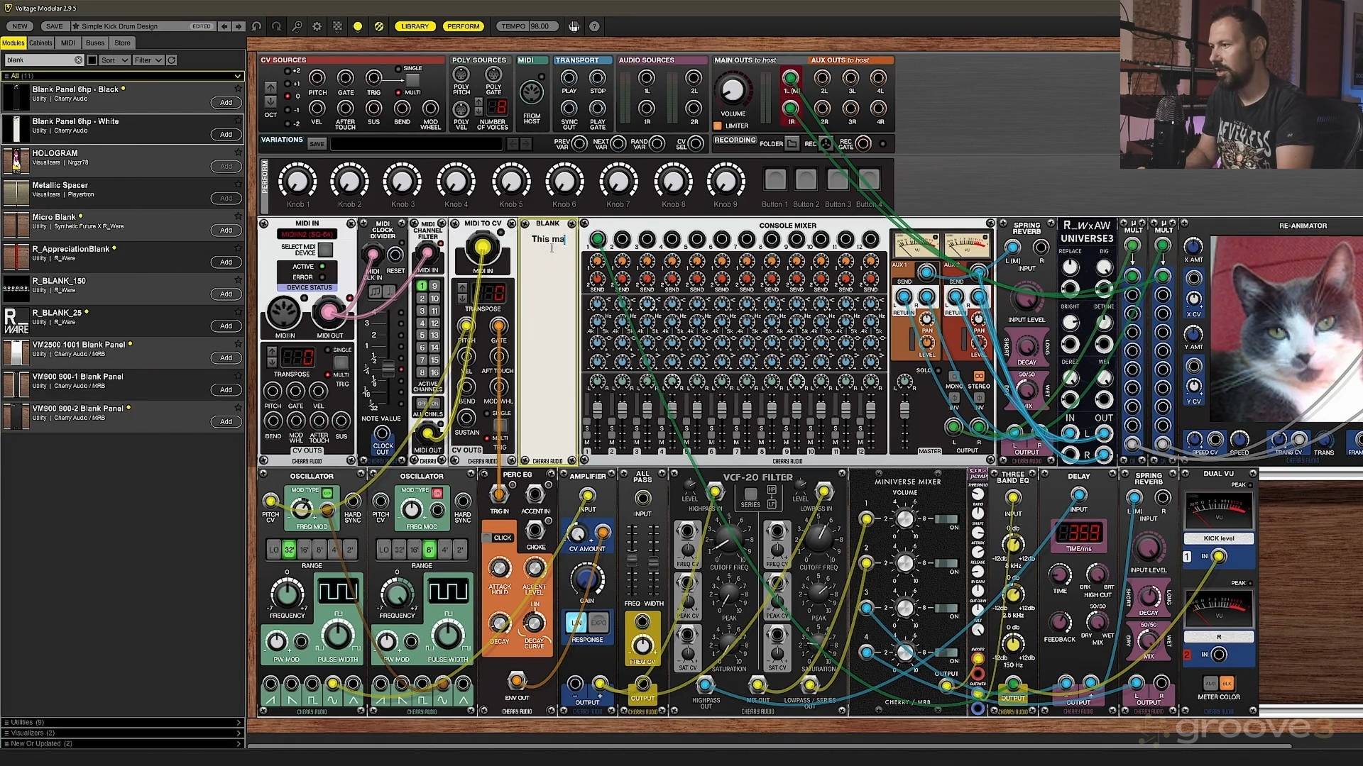 09. Creating Kick Drum Patch