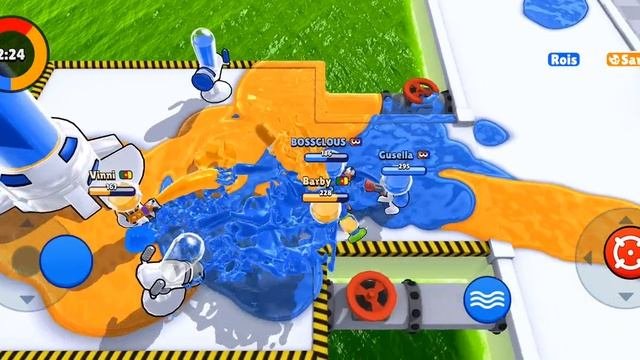 ОБЗОР ИГРЫ НА АНДРОИД DYE HARD - COLOR WAR