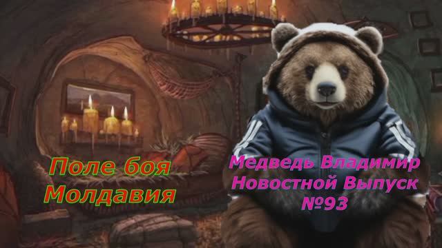 Медведь Владимир Новостной Выпуск №93 Поле боя Молдавия