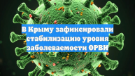 В Крыму зафиксировали стабилизацию уровня заболеваемости ОРВИ