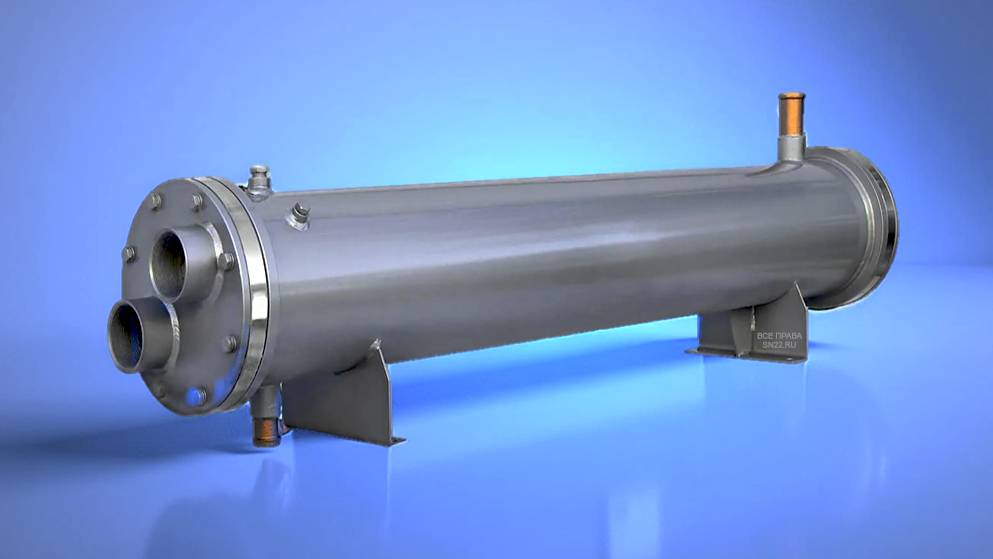 Как работает кожухотрубный конденсатор? Схема + формула