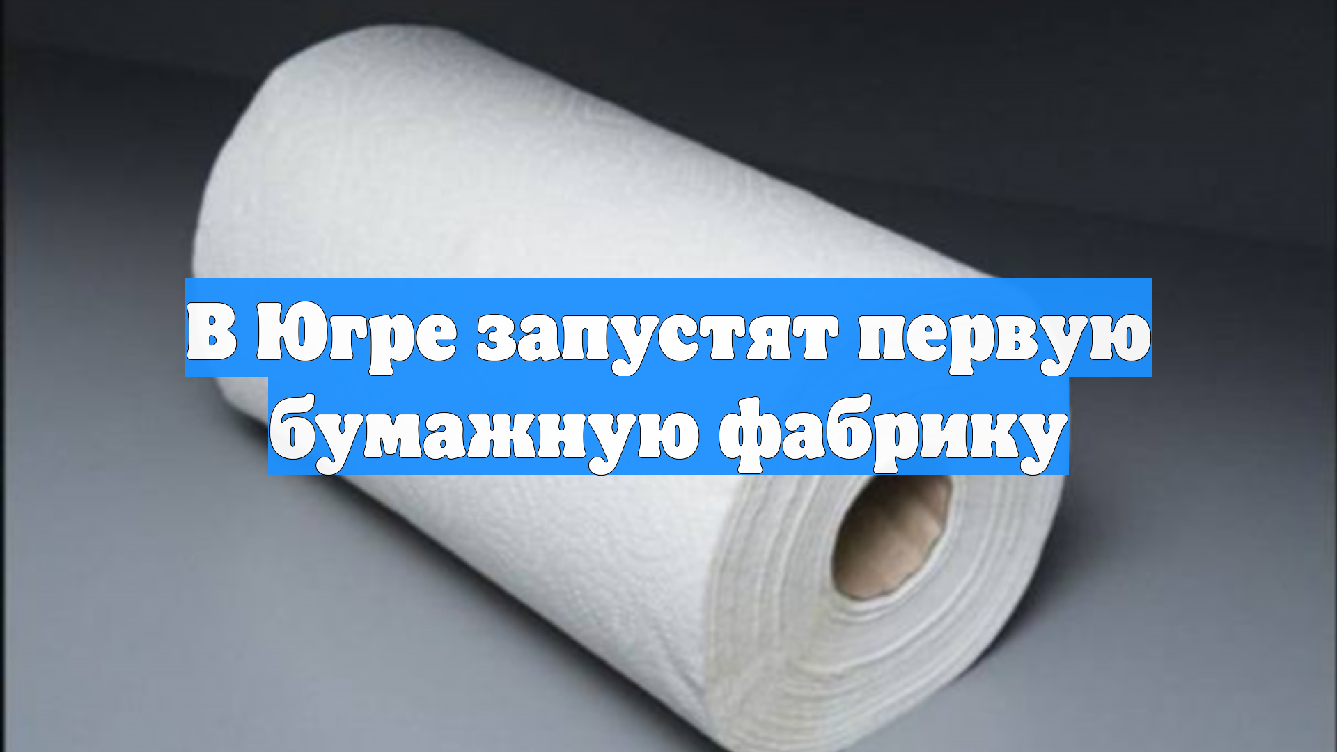 В Югре запустят первую бумажную фабрику
