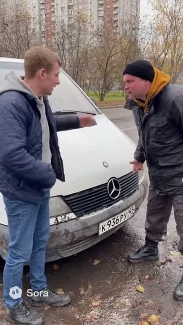 ЛЁХА ПЬЯНЫЙ СЕЛ ЗА РУЛЬ И РАЗБИЛ МЕРС