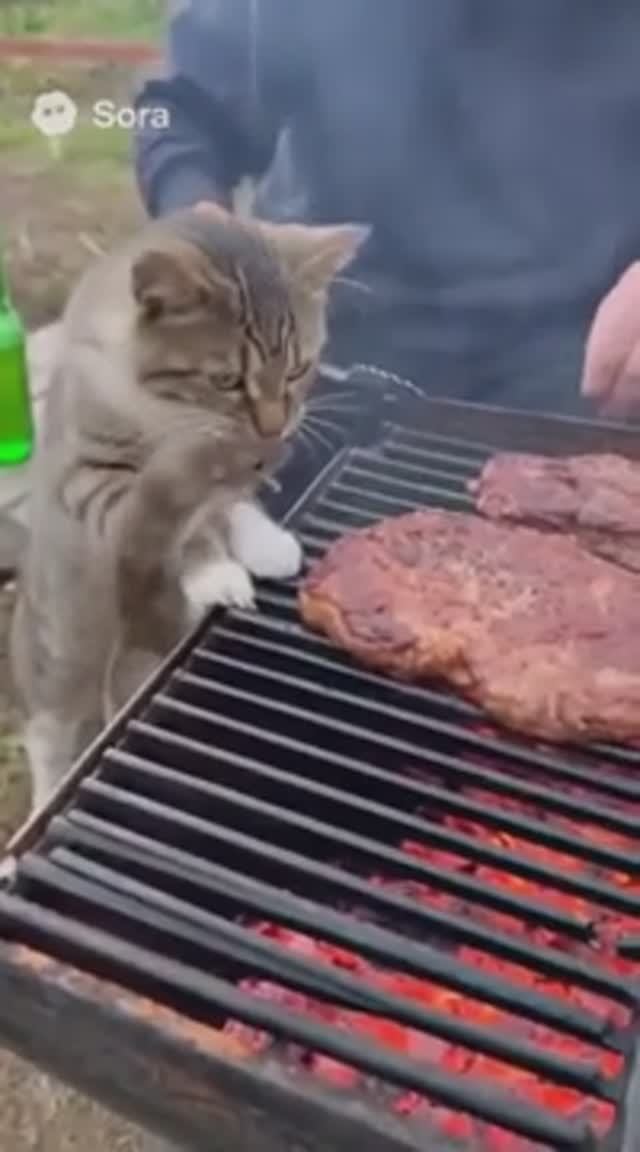 Кот который любит жарить крыс