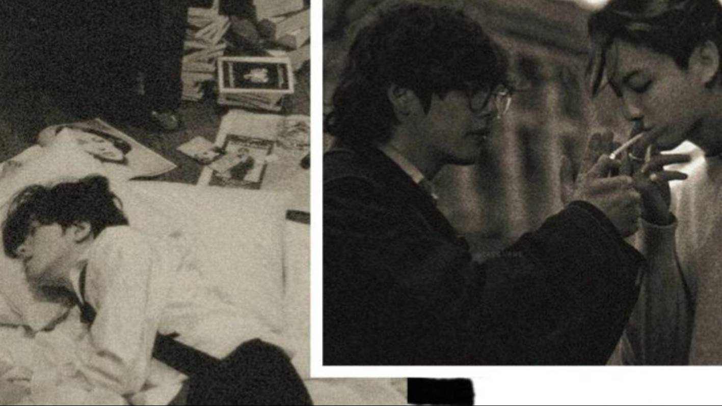 #taekook Выйти в центр внимания/ в центре внимания