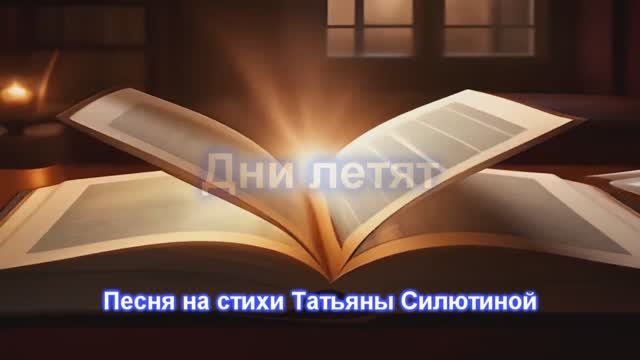 Дни летят....на стихи Татьяны Силютиной