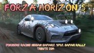 Nissan 370Z Forsberg Racing: Сафари-Раллийный Герой на Территориях Forza Horizon 5.