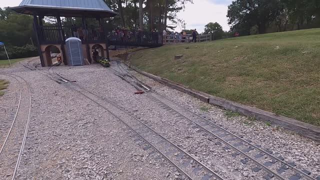 Mid South Live Steamers Sep 2023. Waiting On Trains. Columbia Tennessee