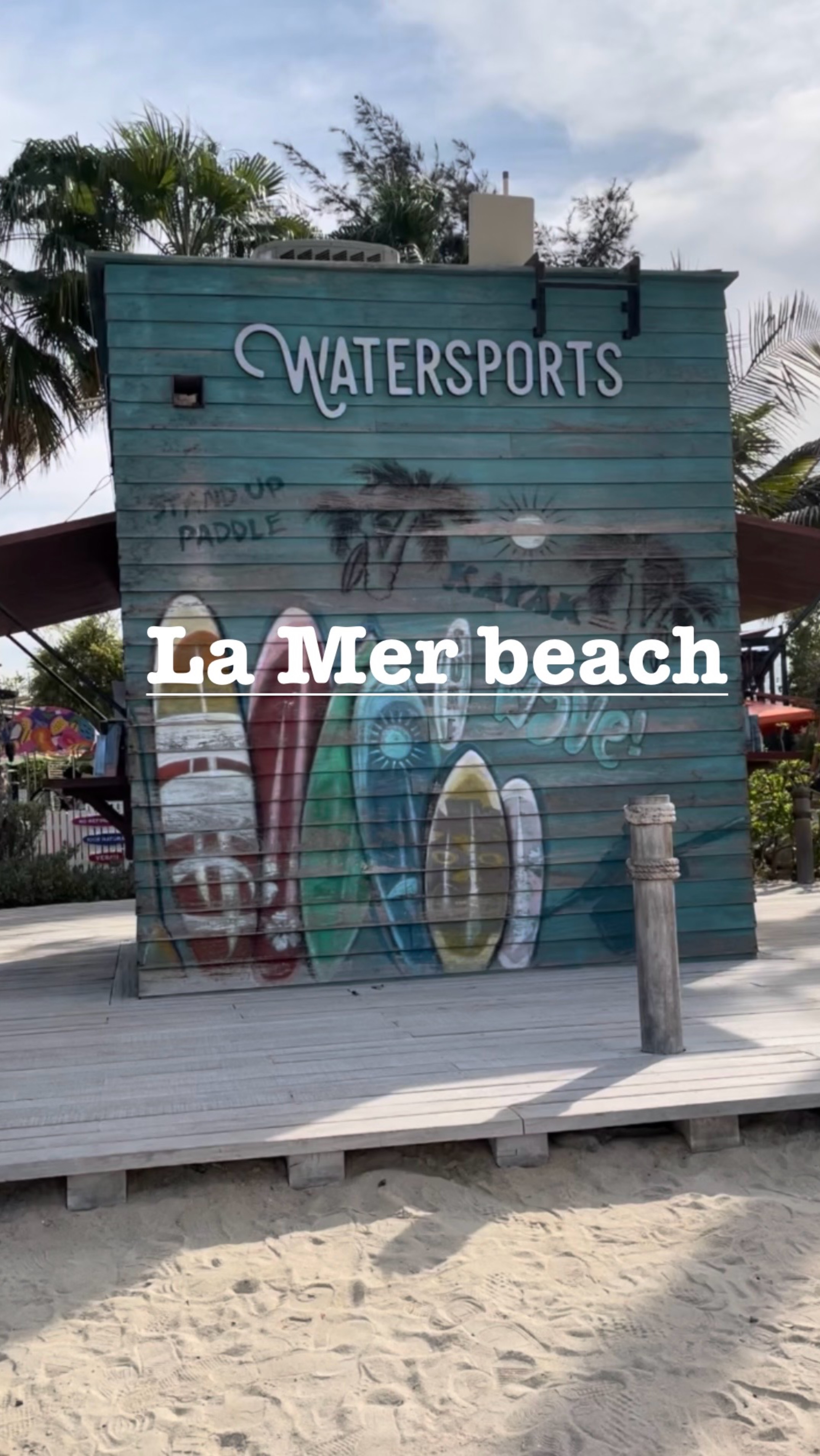 Атмосфера Дубайского La Mer Beach