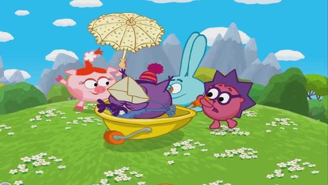 Смешарики!  Учим Правила Дорожного Движения! Интерактивная Мини - Игра Для Детей!