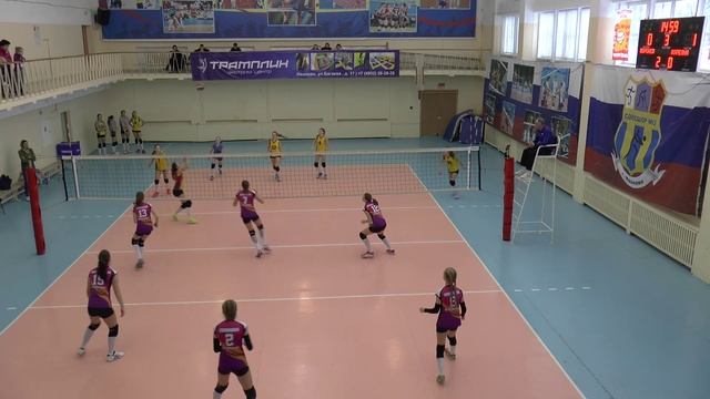 Детский волейбол. Воронеж Vs Петрозаводск Карелия. Игра.