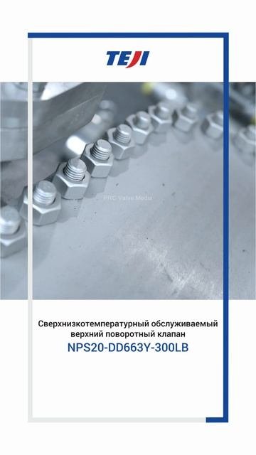 Сверхнизкотемпературный обслуживаемый верхний поворотный клапан-TEJI