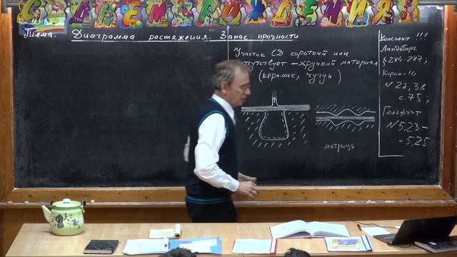 210. Урок 210. Диаграмма растяжения. Запас прочности
