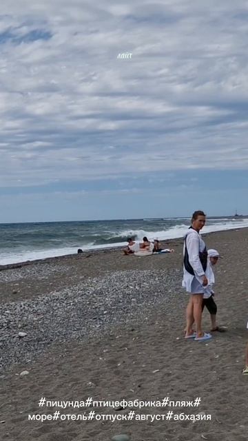 #море#пляж#пицунда#абхазия#отель#птицефабрика