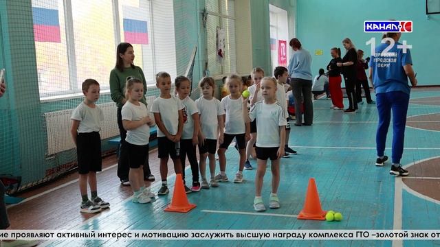 Сегодня во Дворце водного спорта прошел фестиваль ГТО среди воспитанников дошкольных учреждений