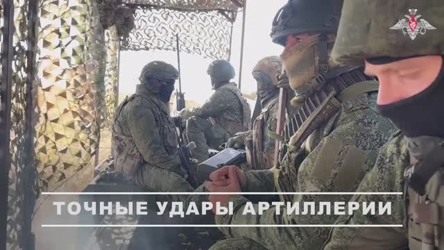 Боевая работа расчетов артиллерии в Харьковской области и на Днепропетровском направлении
