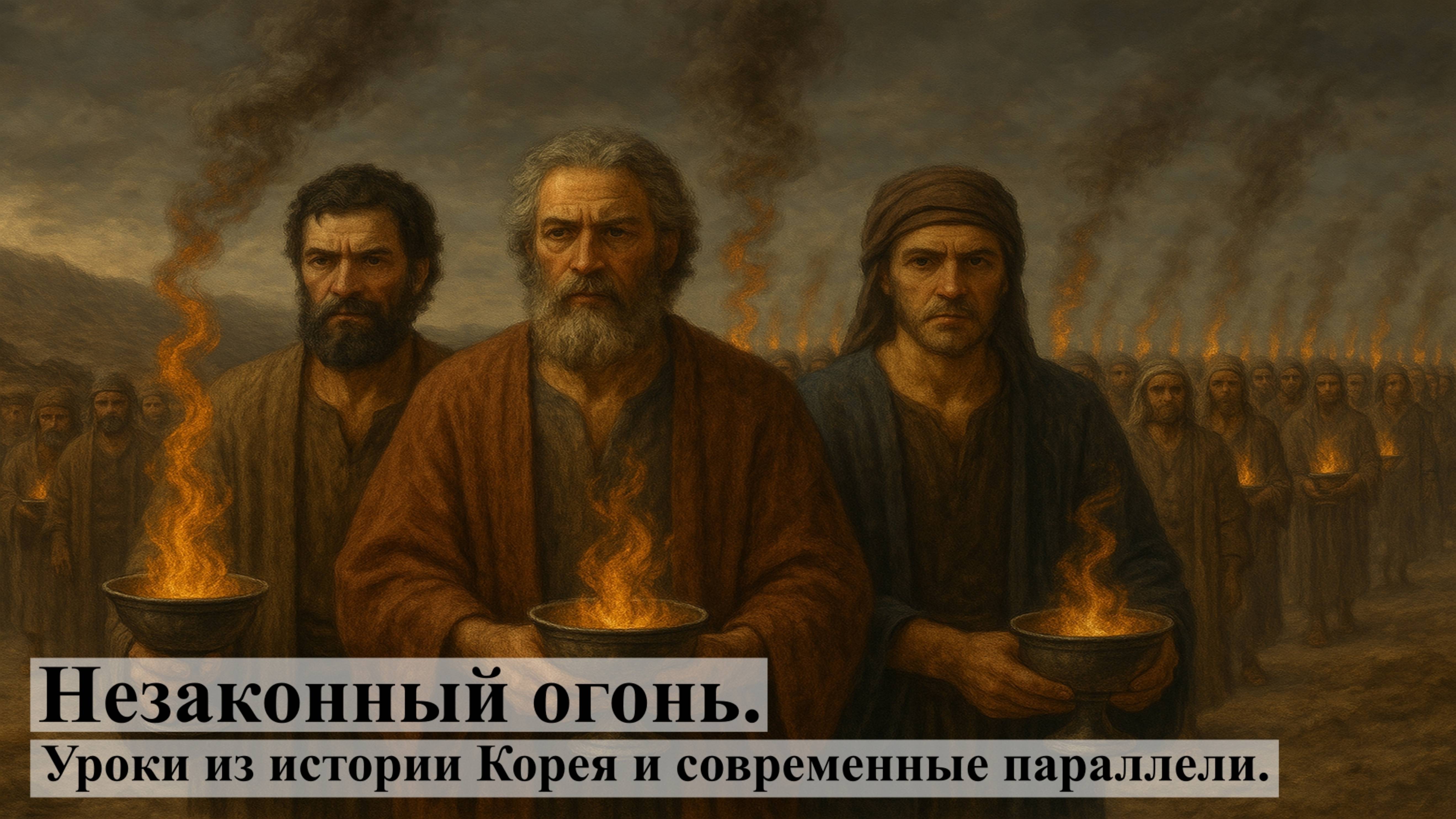 Незаконный огонь — уроки из истории Корея и современные параллели
