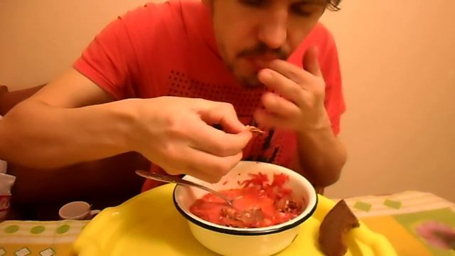 ОБЖОР СВЕКОЛЬНИК С ЧЕСНОКОМ И С МАЙОНЕЗОМ
