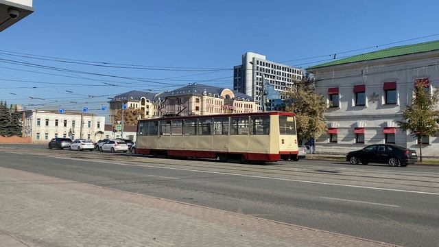 Учебный трамвай 71-605