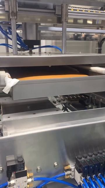 Лента из углеродистой стали для хлебопекарной печи #steelbelt #biscuitmachine #tunneloven #steelband