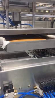 Лента из углеродистой стали для хлебопекарной печи #steelbelt #biscuitmachine #tunneloven #steelband