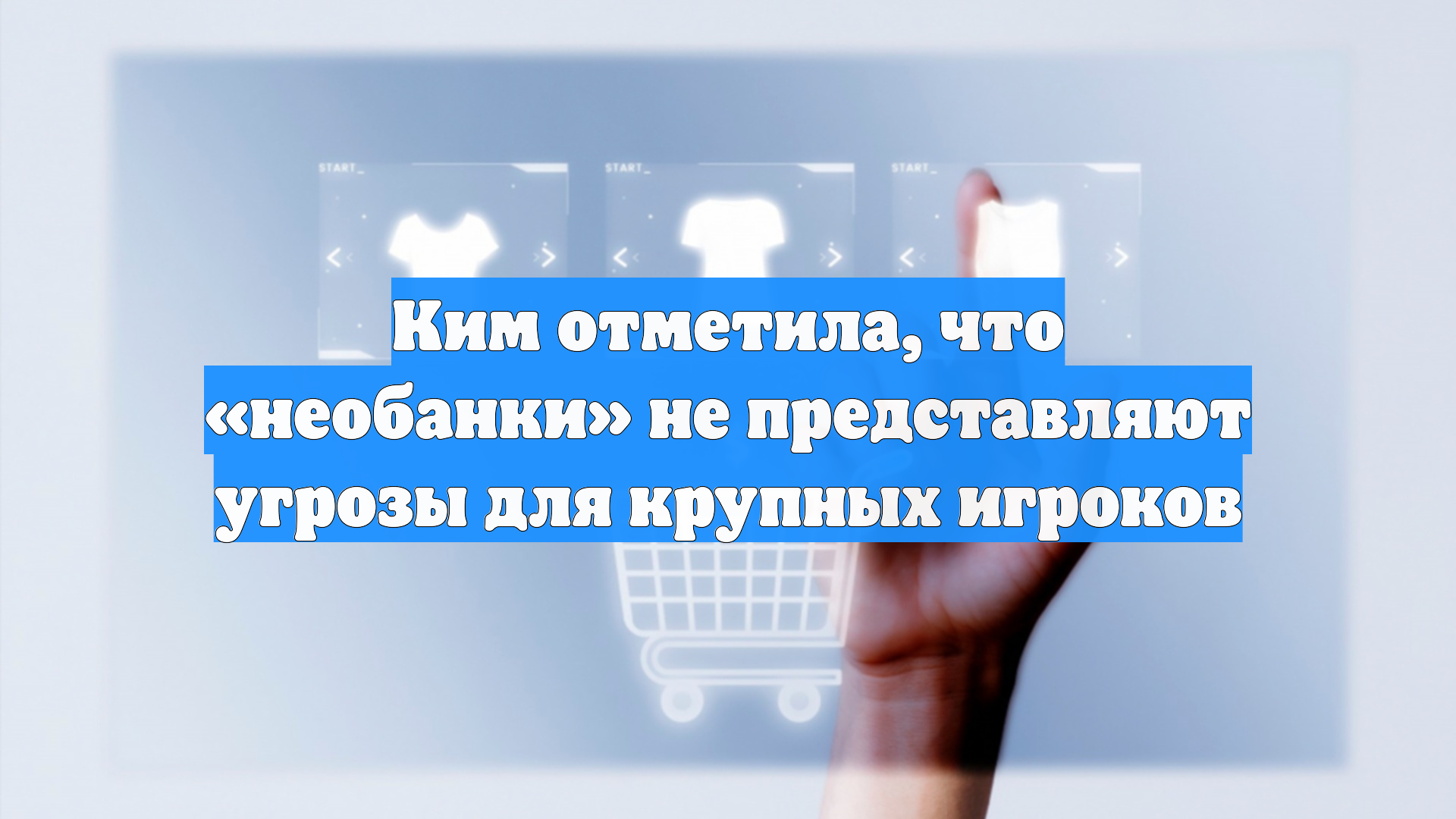 Ким отметила, что «необанки» не представляют угрозы для крупных игроков