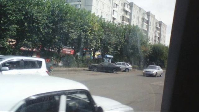 12.08.2017г поездка на автобусе вид лобовое стекло Rec046 Rec20