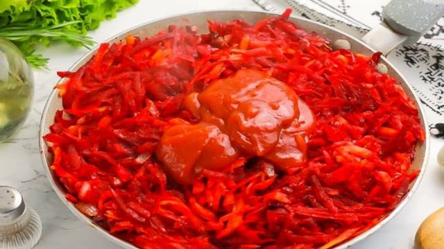 Очень вкусный борщ