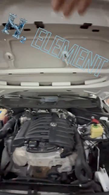 🔥 Volkswagen Touareg + H₂ Element — меньше расход, больше мощность! 💪