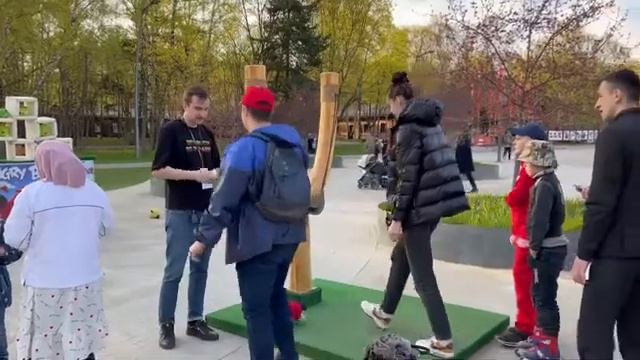 Аттракцион Angry Birds на культурно-массовом мероприятии