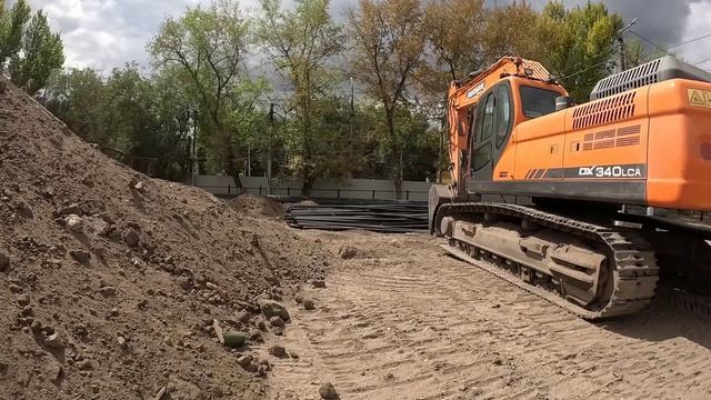 86 Ходил смотреть как идёт ремонт  моста.