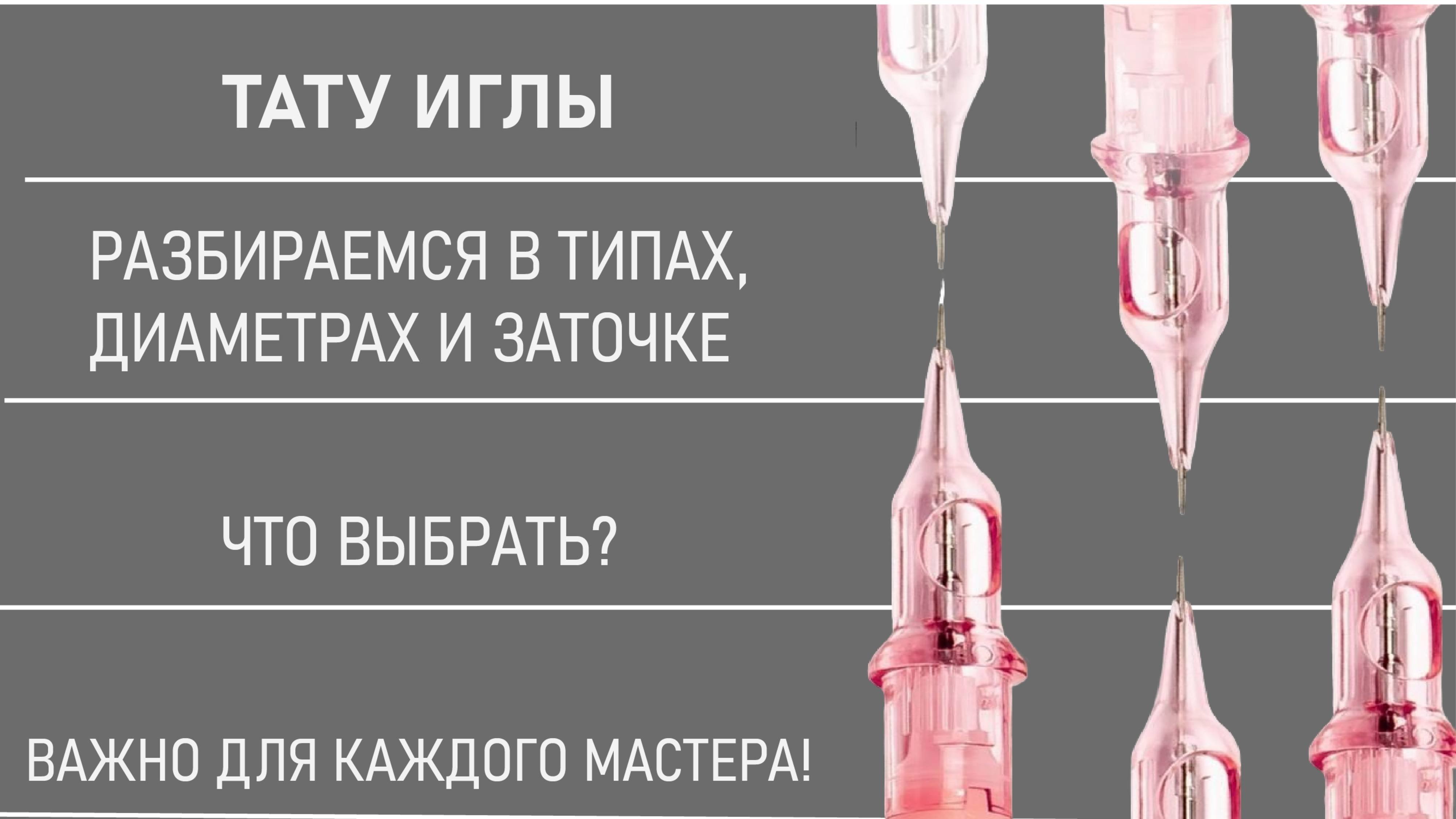 Все о тату иглах: Полный гид по типам