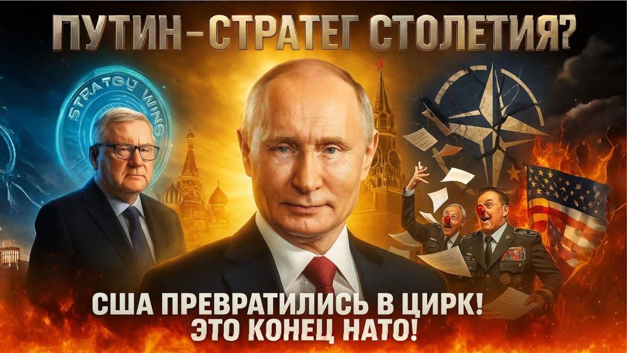 Мартьянов; Путин - стратег столетия! США превратились в цирк! 🎭 Это конец НАТО!
