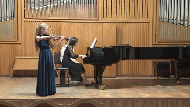 Косолапова Екатерина Д.Кабалевский Концерт для скрипки,1 часть