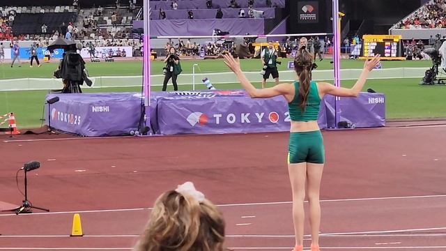 Nicola Olyslagers With Winning Jump At 2025 World Championships.
