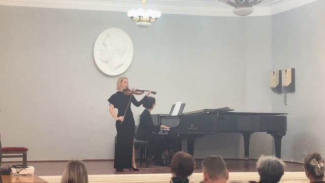 Чемезова Алина. Концерт Класса Карчагина В.Ю. «Песнь любви» Й.Сук. «Поэма» Э.Шоссон