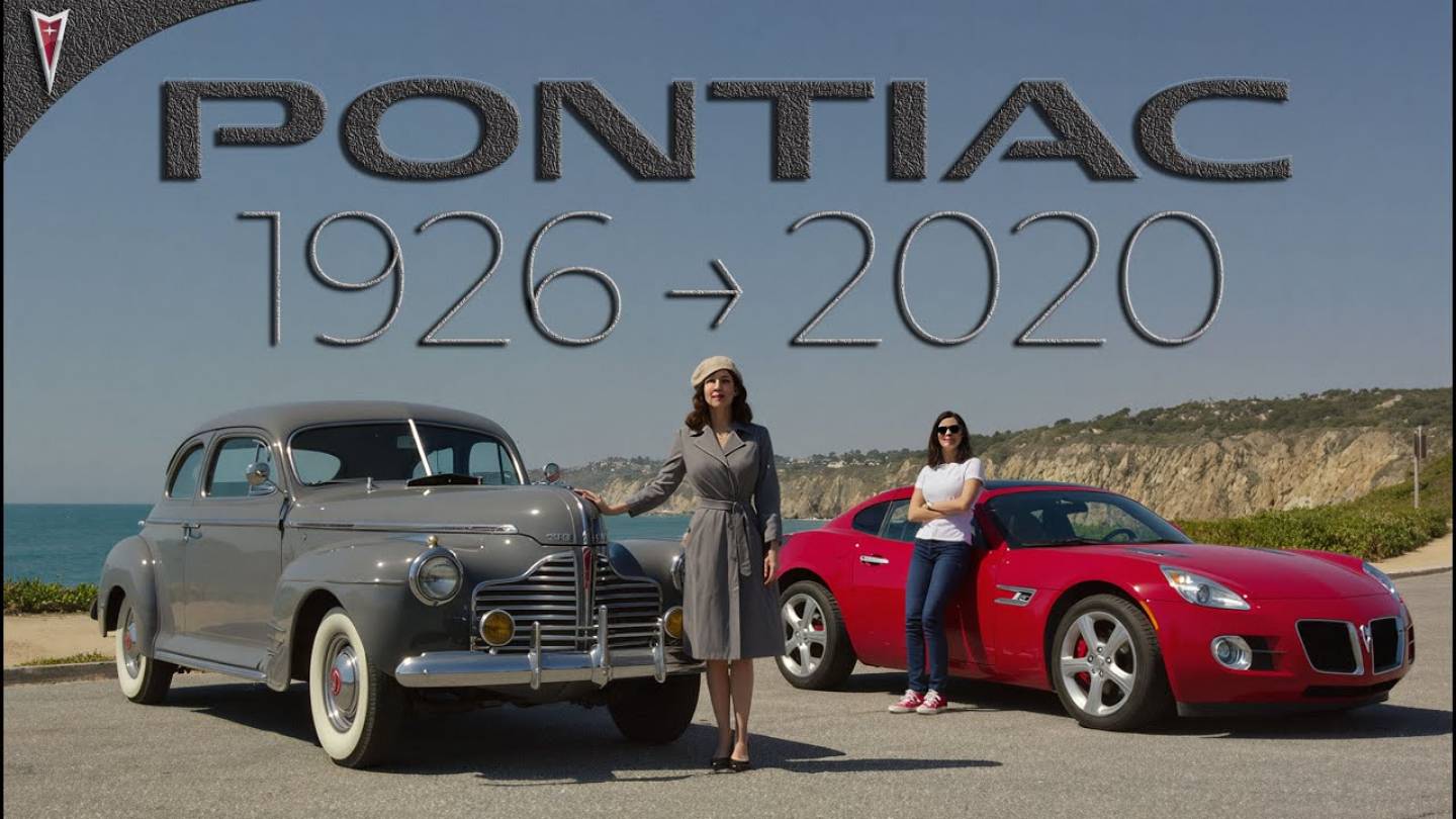 Pontiac Car (1926–2020) История трансформации автомобиля #Technoyarus