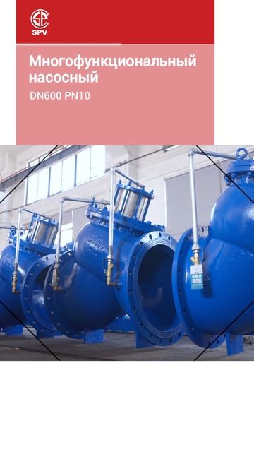 DN600 PN10 Многофункциональный насосный-SPV