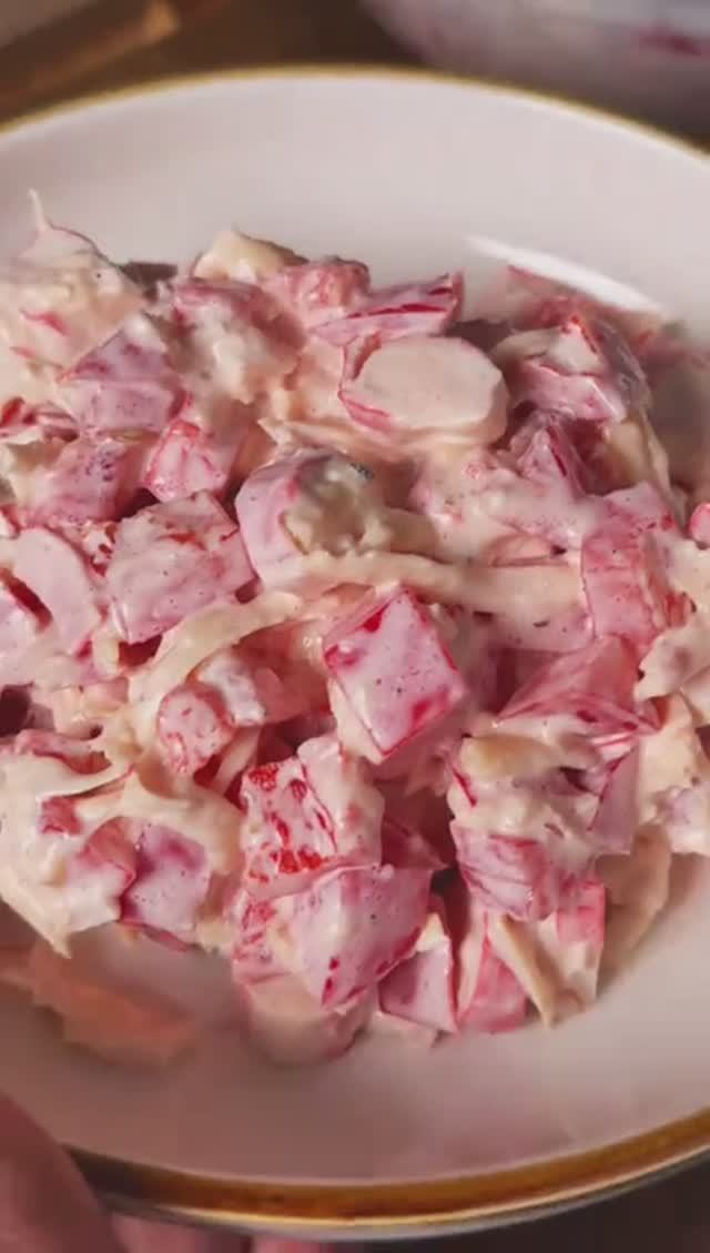 Яркий и вкусный салат 