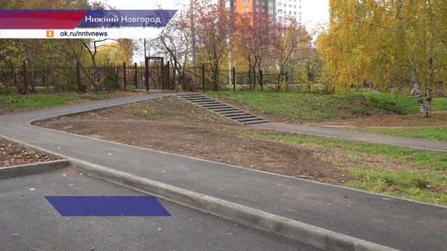 В Нижегородском районе завершены работы по благоустройству дворов на пяти улицах