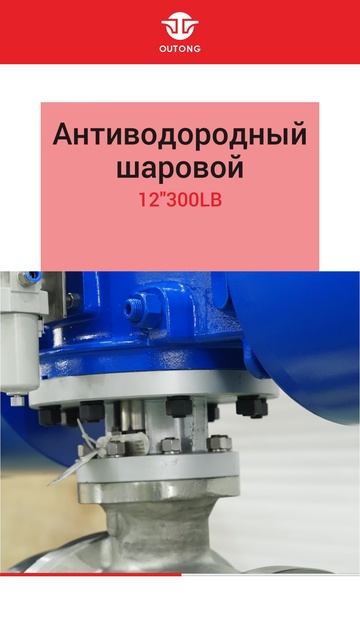 12'' 300LB Антиводородный шаровой -OUTONG