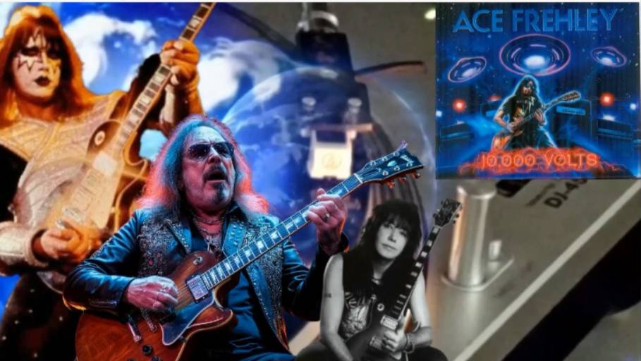 Ace Frehley(ex.KISS) - 2024 - 10.000 Volts – 2024 MNRK Heavy – MNK-CD-440319 US.