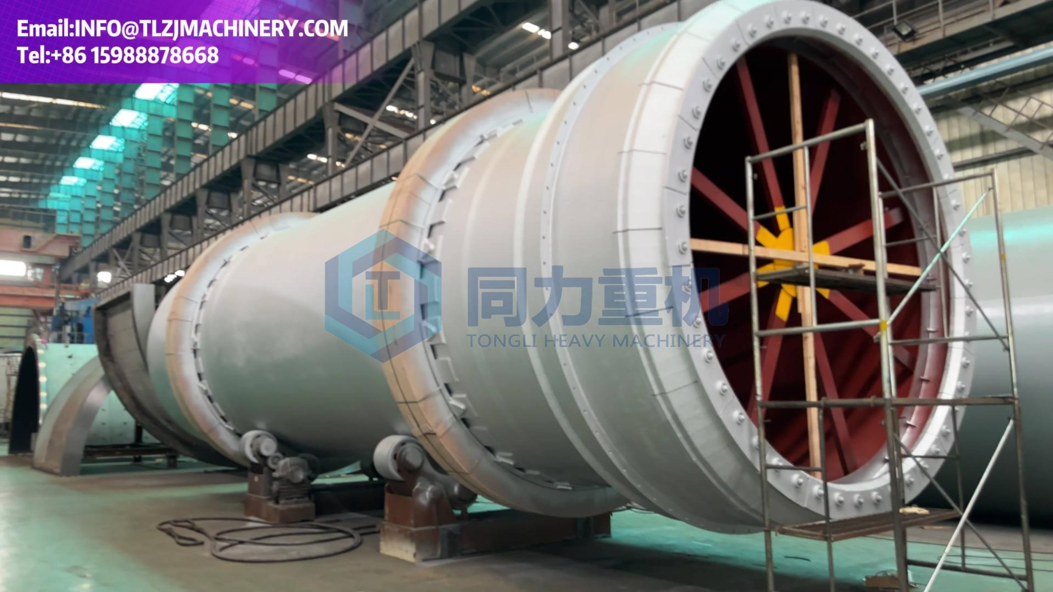Municipal Sewage Sludge Incineration Waste To Energy Rotary Kiln